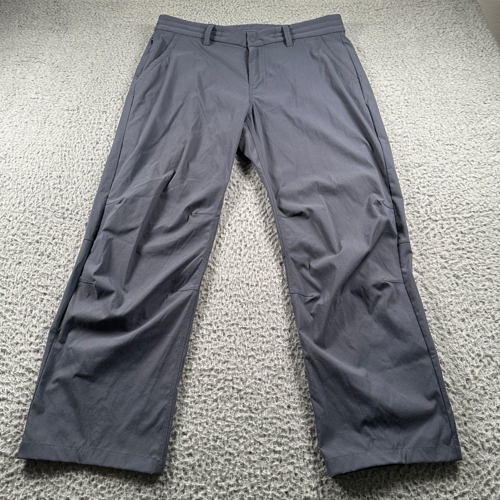 Mountain Hardwear Pants Men's Dust‎ Gray 34x30(34x29 Fits) Nylon Outdoor Ripstop